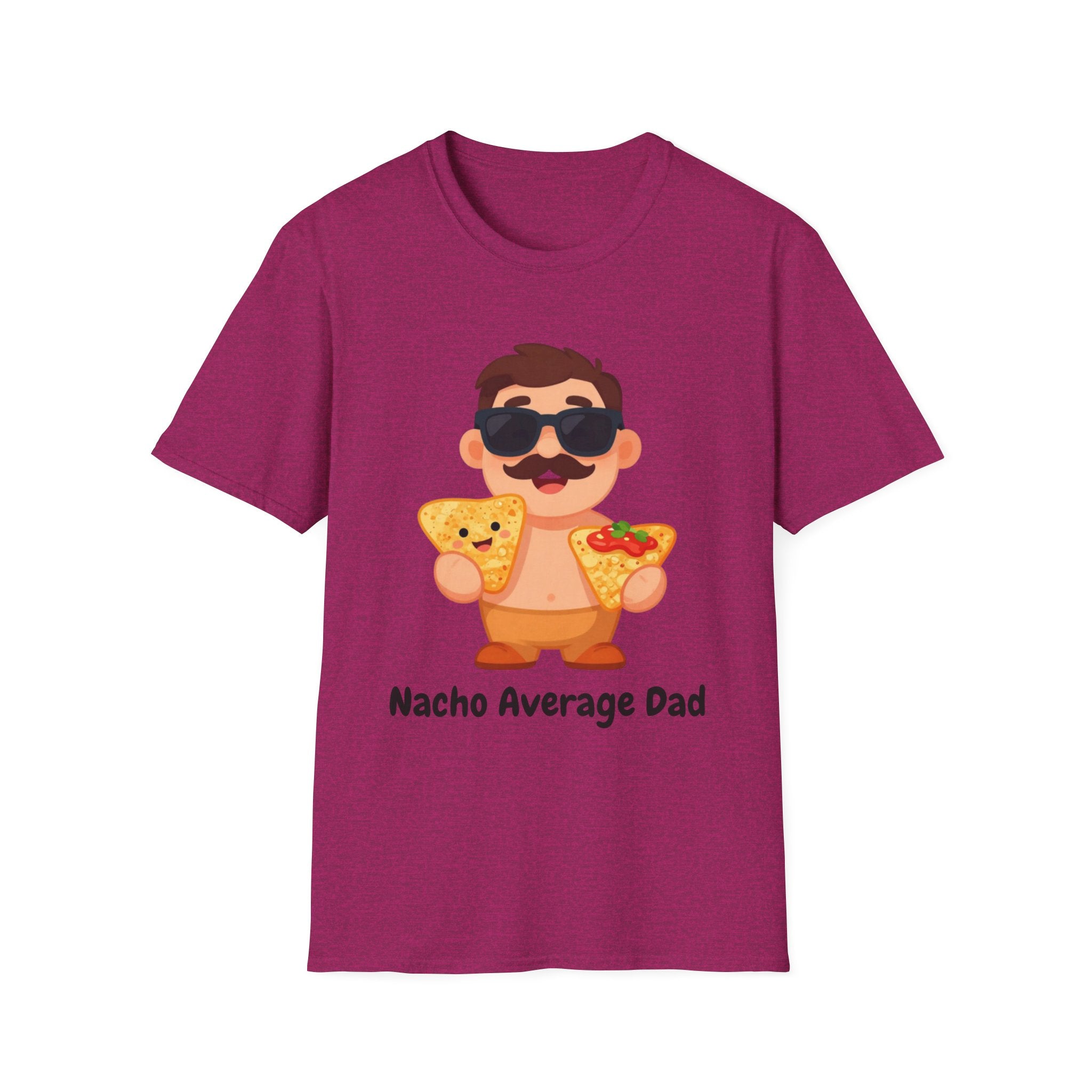 Nacho Average Dad T-Shirt — Funny Father’s Day Taco & Nacho Graphic Tee