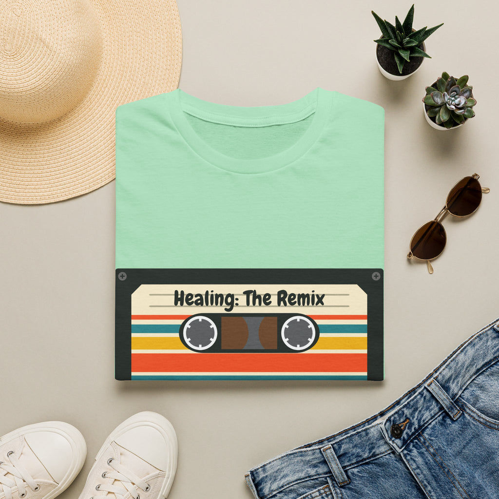 T-Shirt - 'Heating: The Remix' Retro Cassette Graphic Tee