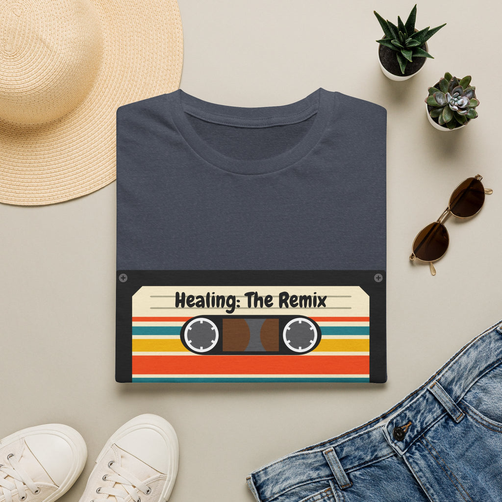 T-Shirt - 'Heating: The Remix' Retro Cassette Graphic Tee
