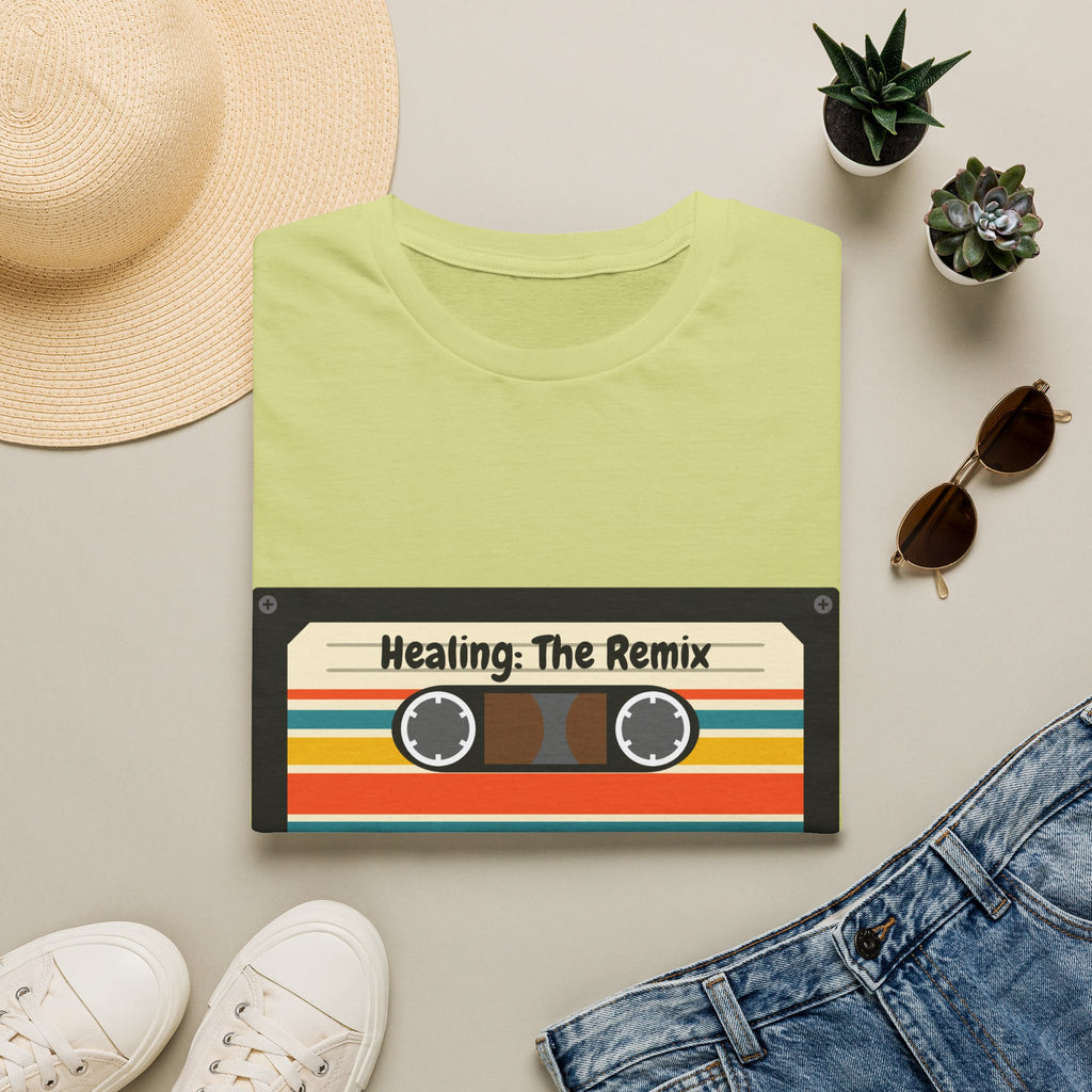 T-Shirt - 'Heating: The Remix' Retro Cassette Graphic Tee