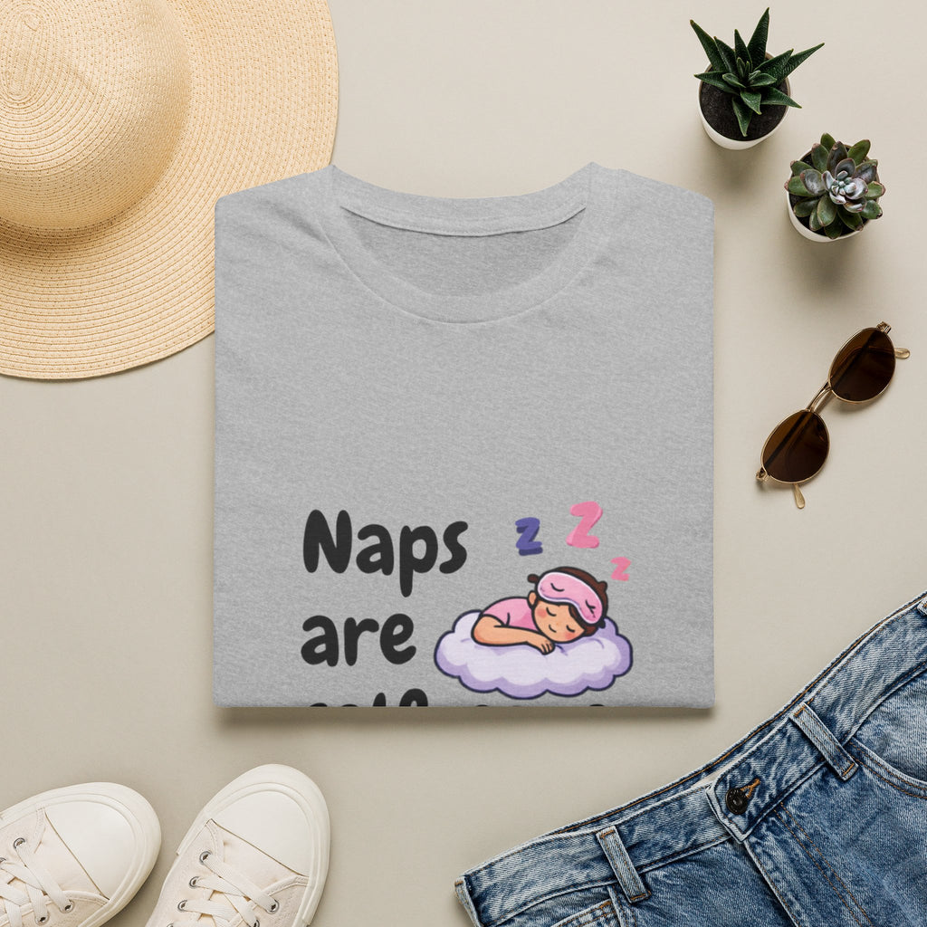Naps Are Self-Care Fight Me T-Shirt | Cute Sleeping Cloud Tee