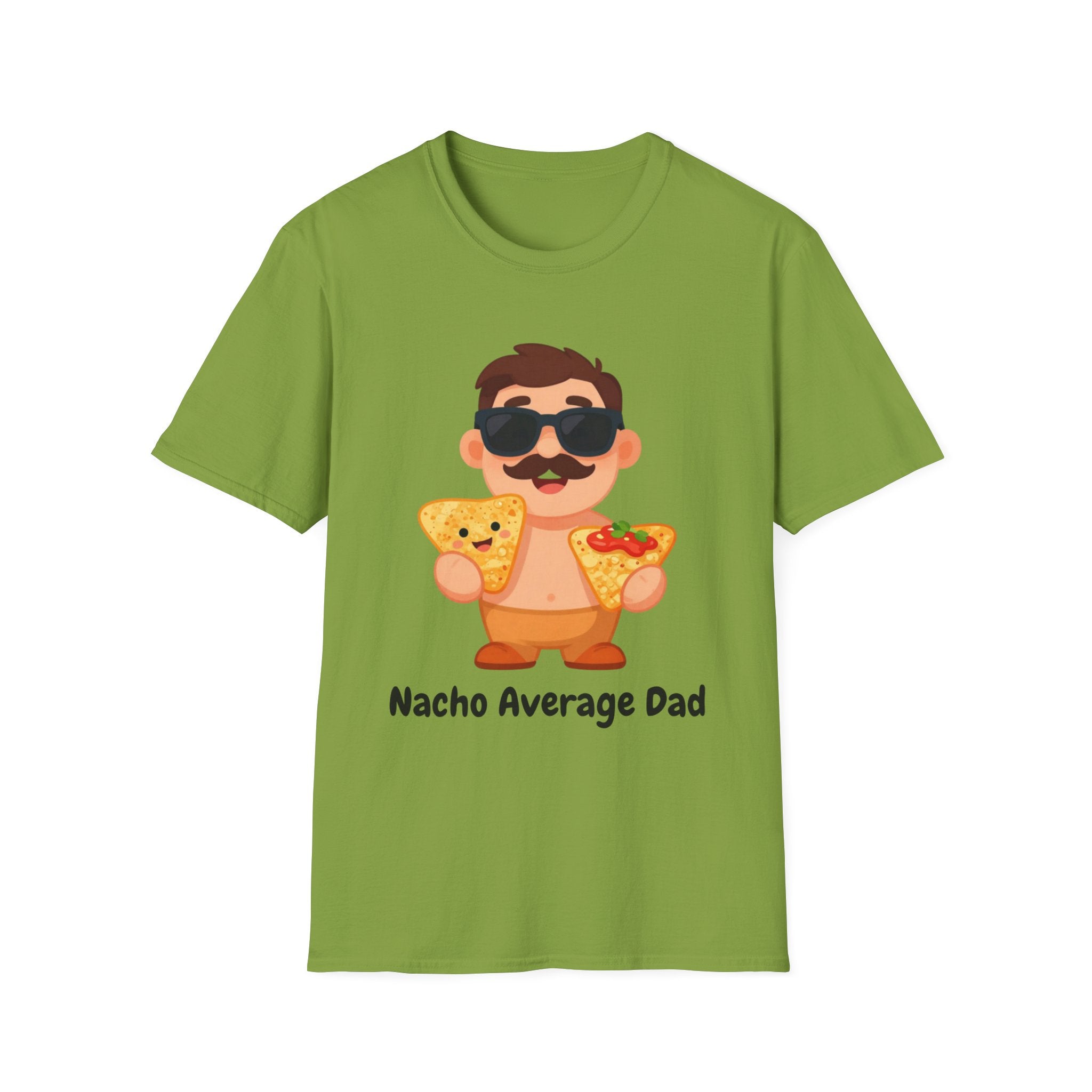 Nacho Average Dad T-Shirt — Funny Father’s Day Taco & Nacho Graphic Tee
