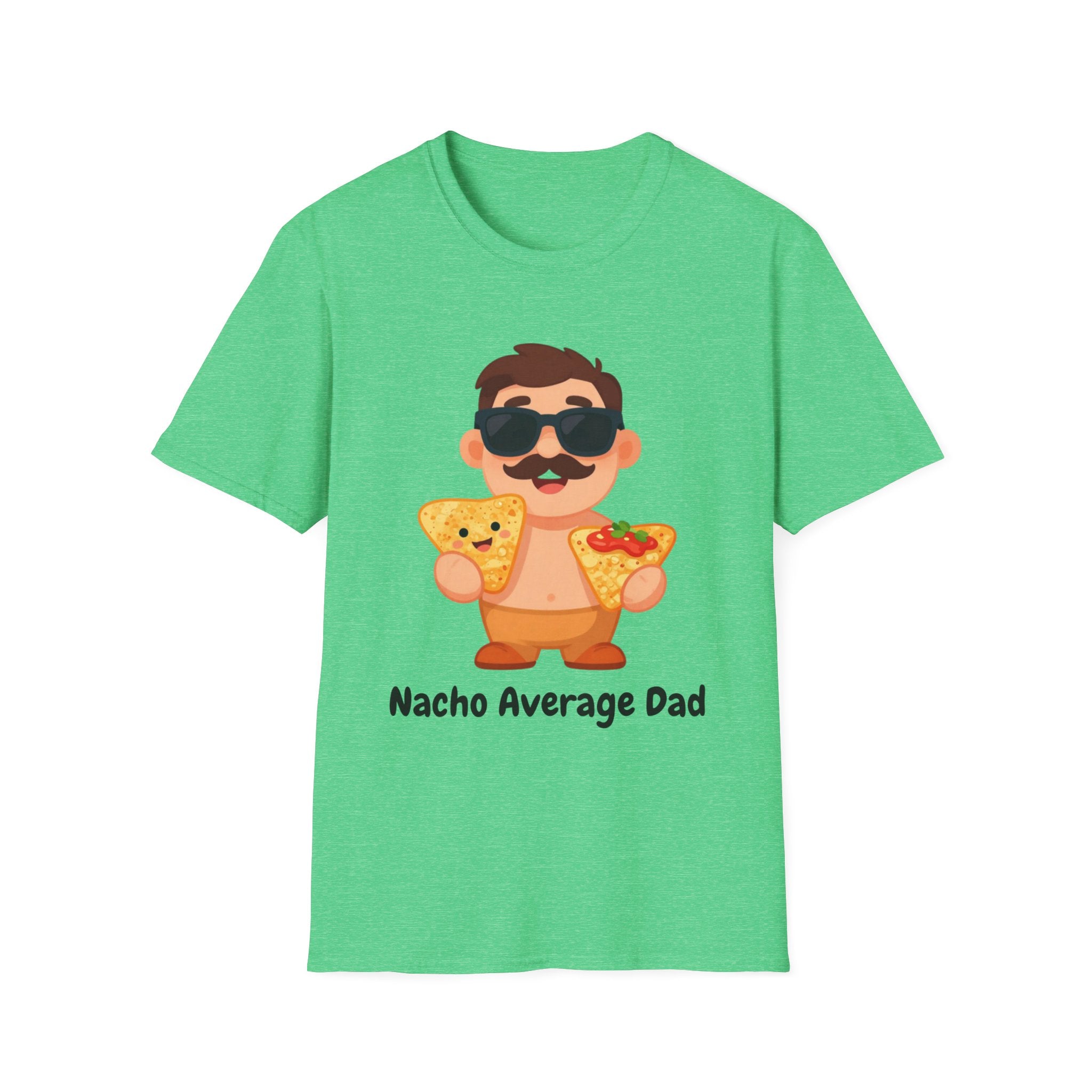 Nacho Average Dad T-Shirt — Funny Father’s Day Taco & Nacho Graphic Tee