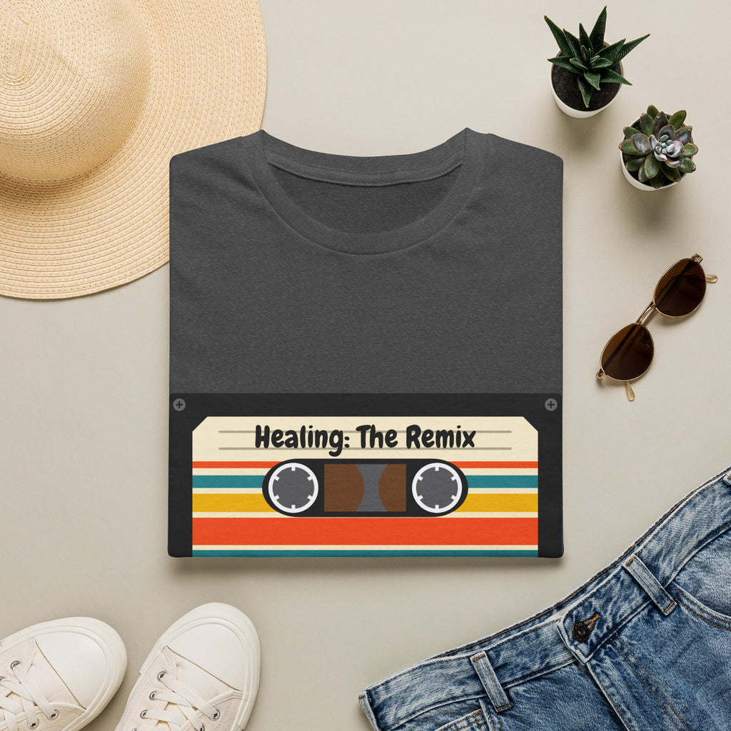 T-Shirt - 'Heating: The Remix' Retro Cassette Graphic Tee