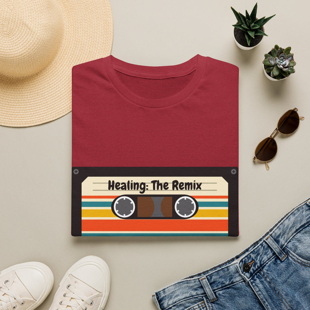 T-Shirt - 'Heating: The Remix' Retro Cassette Graphic Tee