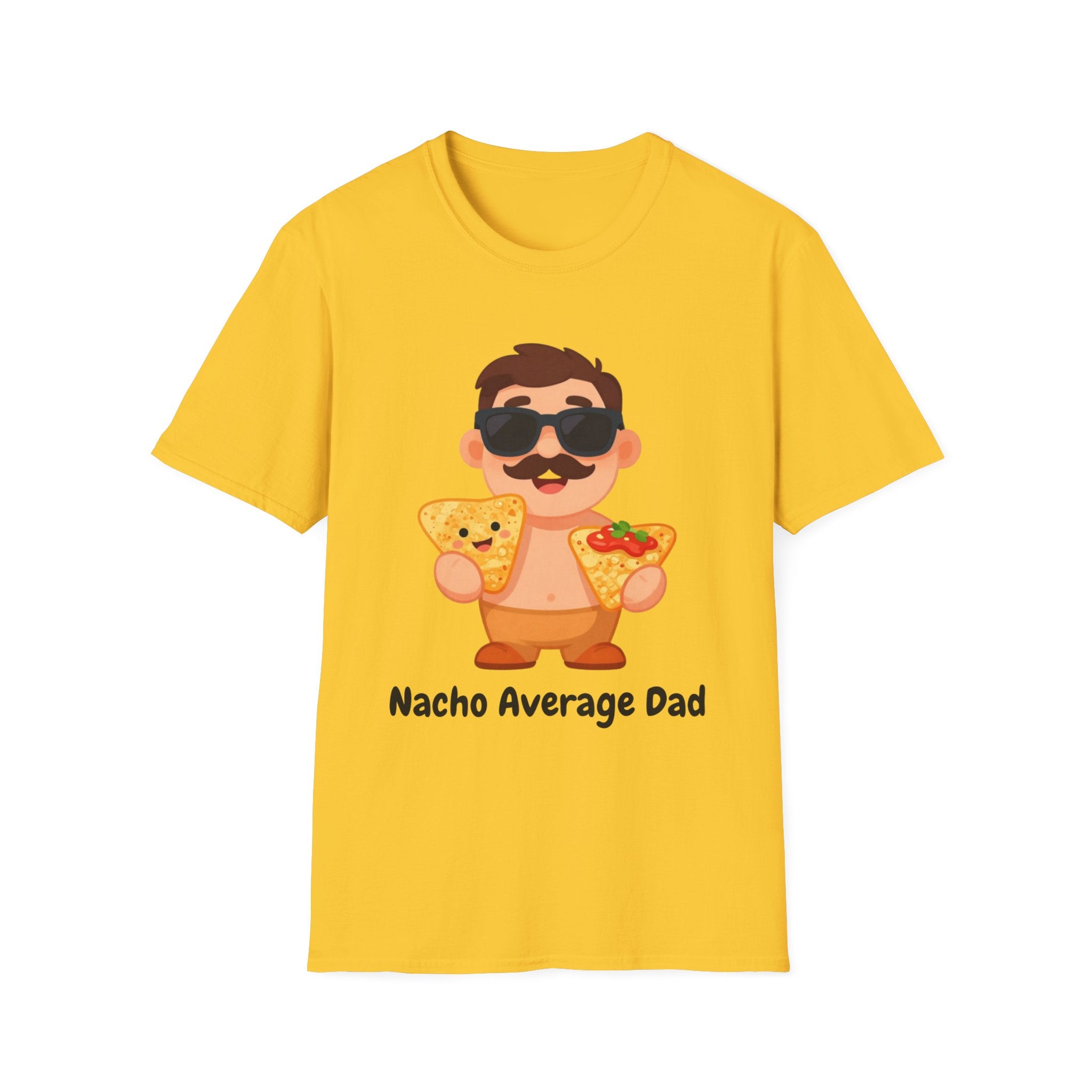 Nacho Average Dad T-Shirt — Funny Father’s Day Taco & Nacho Graphic Tee
