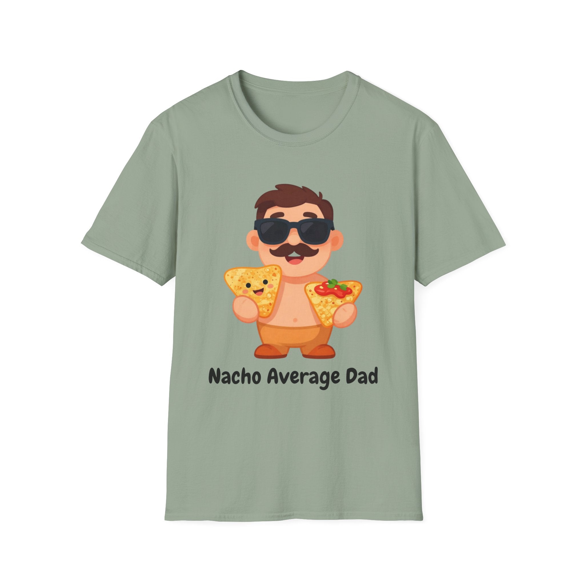 Nacho Average Dad T-Shirt — Funny Father’s Day Taco & Nacho Graphic Tee