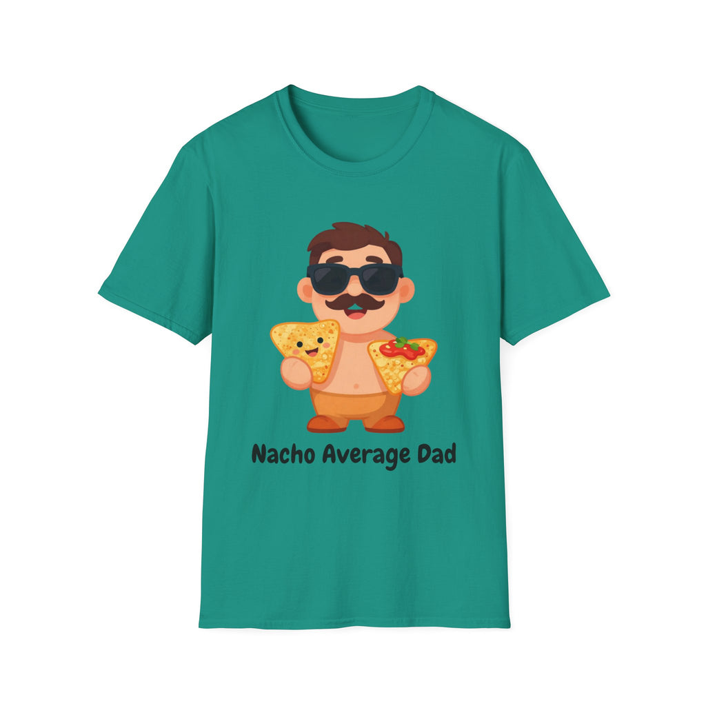 Nacho Average Dad T-Shirt — Funny Father’s Day Taco & Nacho Graphic Tee