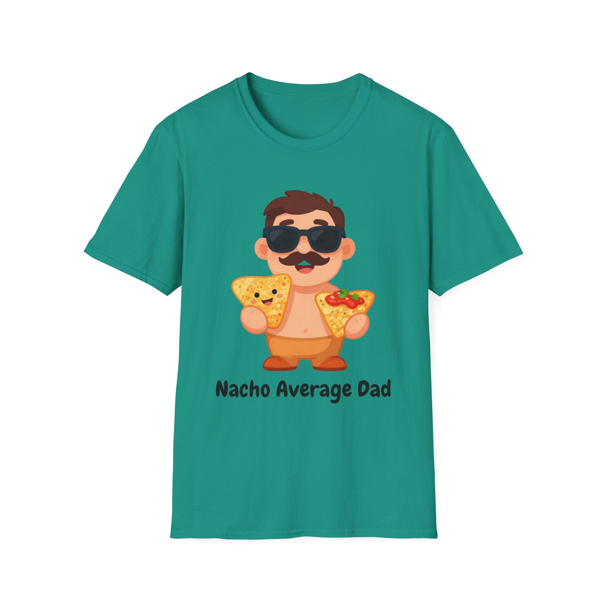 Nacho Average Dad T-Shirt — Funny Father’s Day Taco & Nacho Graphic Tee