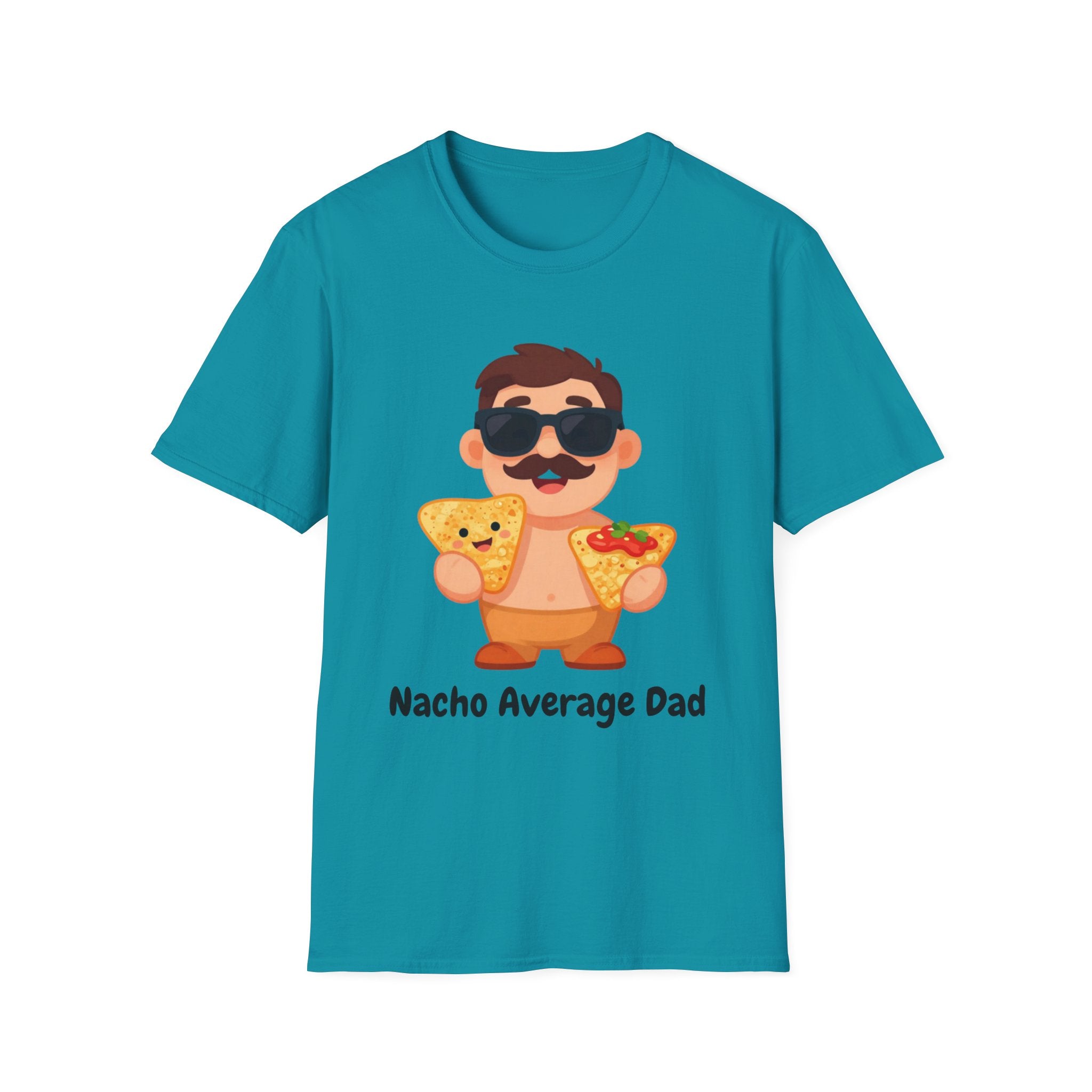 Nacho Average Dad T-Shirt — Funny Father’s Day Taco & Nacho Graphic Tee