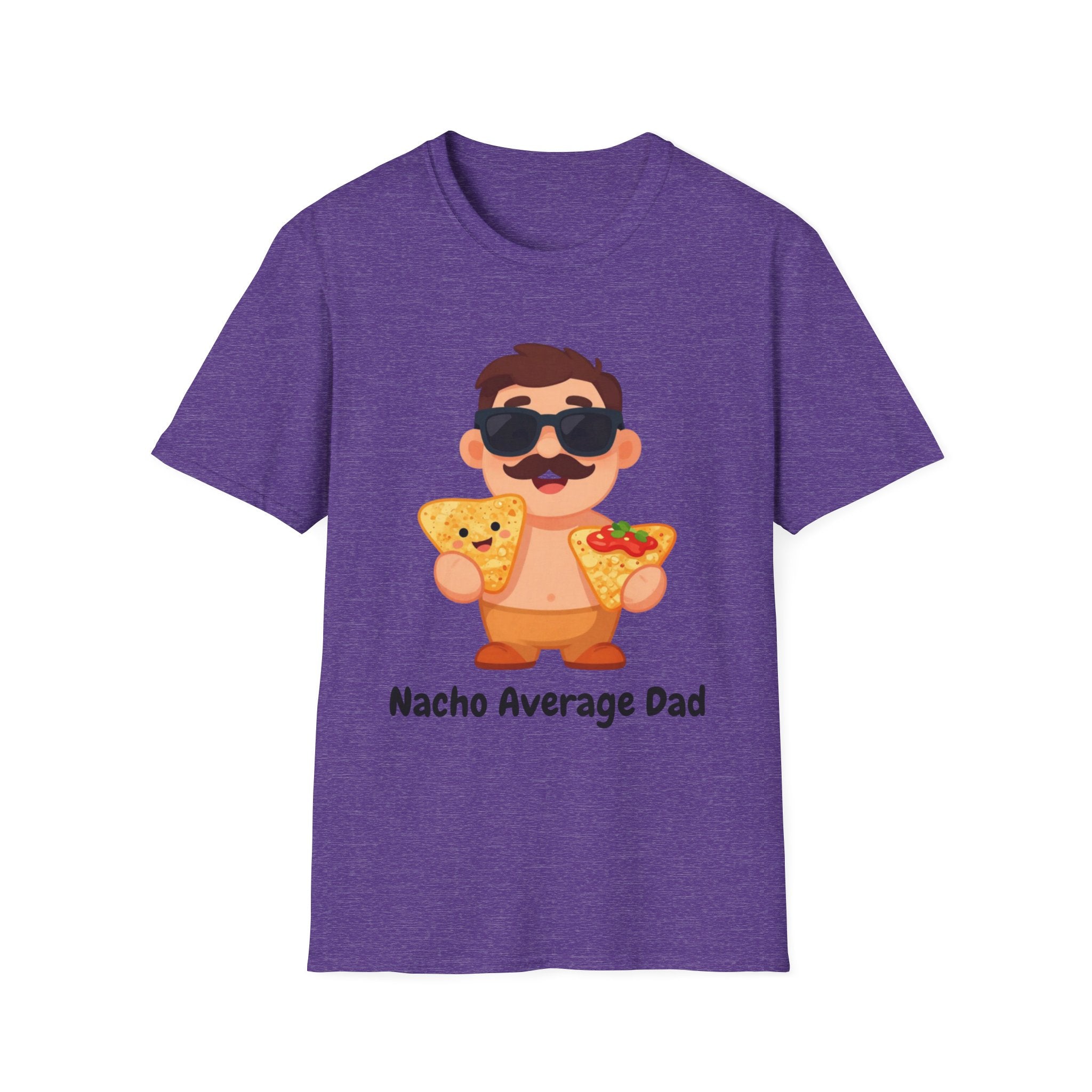 Nacho Average Dad T-Shirt — Funny Father’s Day Taco & Nacho Graphic Tee