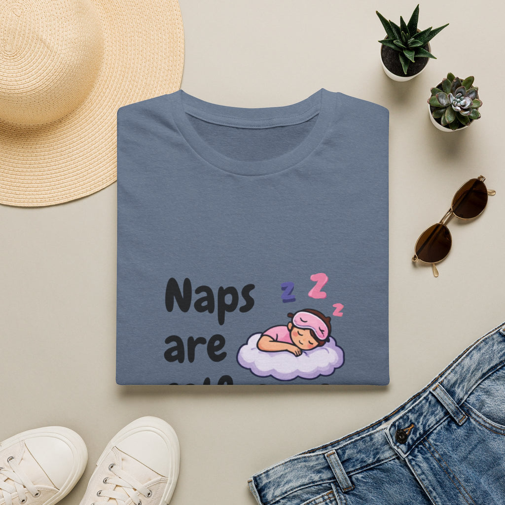 Naps Are Self-Care Fight Me T-Shirt | Cute Sleeping Cloud Tee