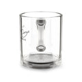 Glass Mug — “Everything is fine. Not always.” Clear 10oz Inspirational Coffee Cup
