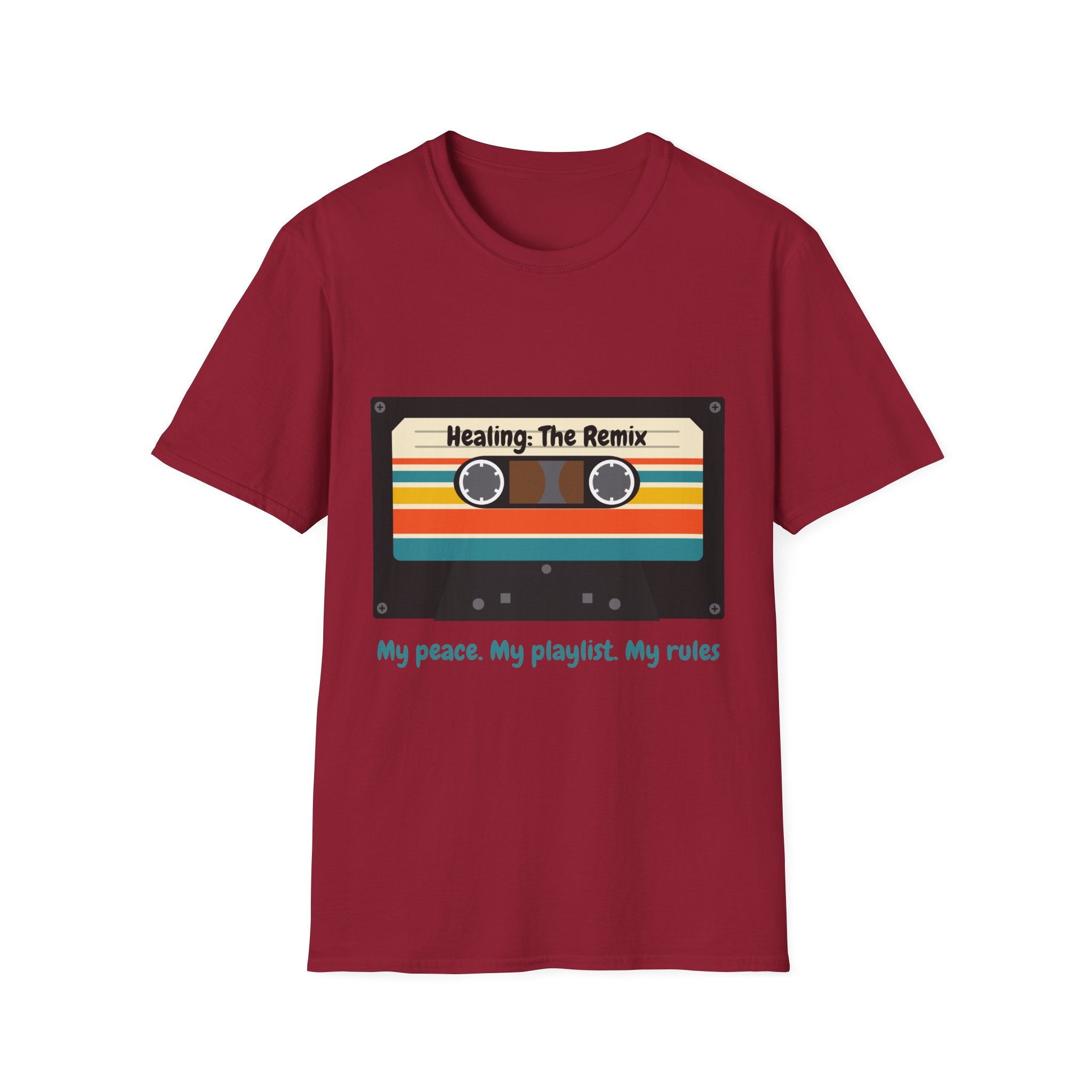 T-Shirt - 'Heating: The Remix' Retro Cassette Graphic Tee