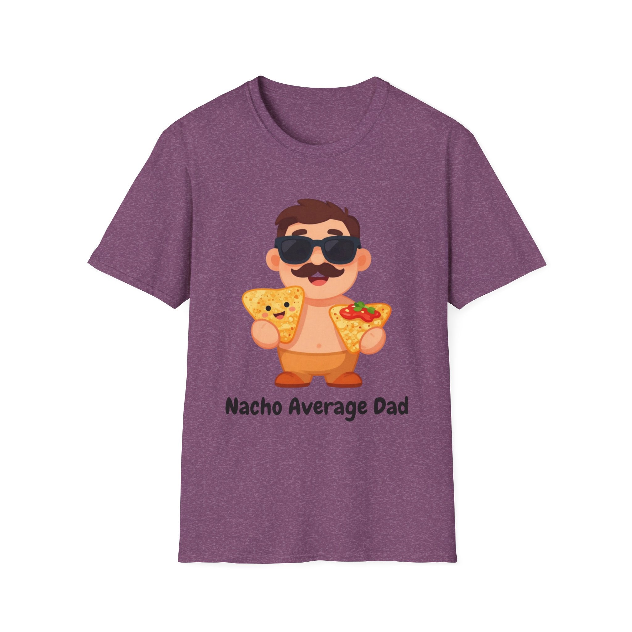 Nacho Average Dad T-Shirt — Funny Father’s Day Taco & Nacho Graphic Tee
