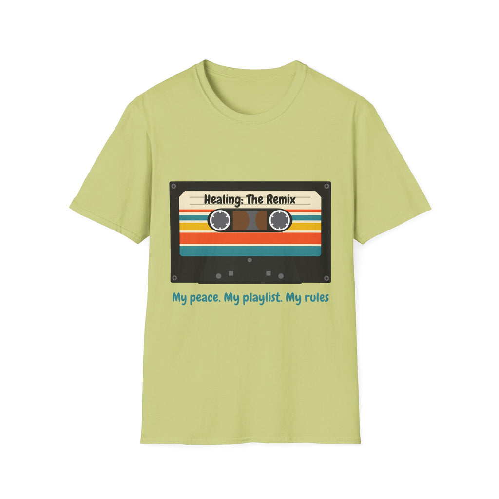 T-Shirt - 'Heating: The Remix' Retro Cassette Graphic Tee