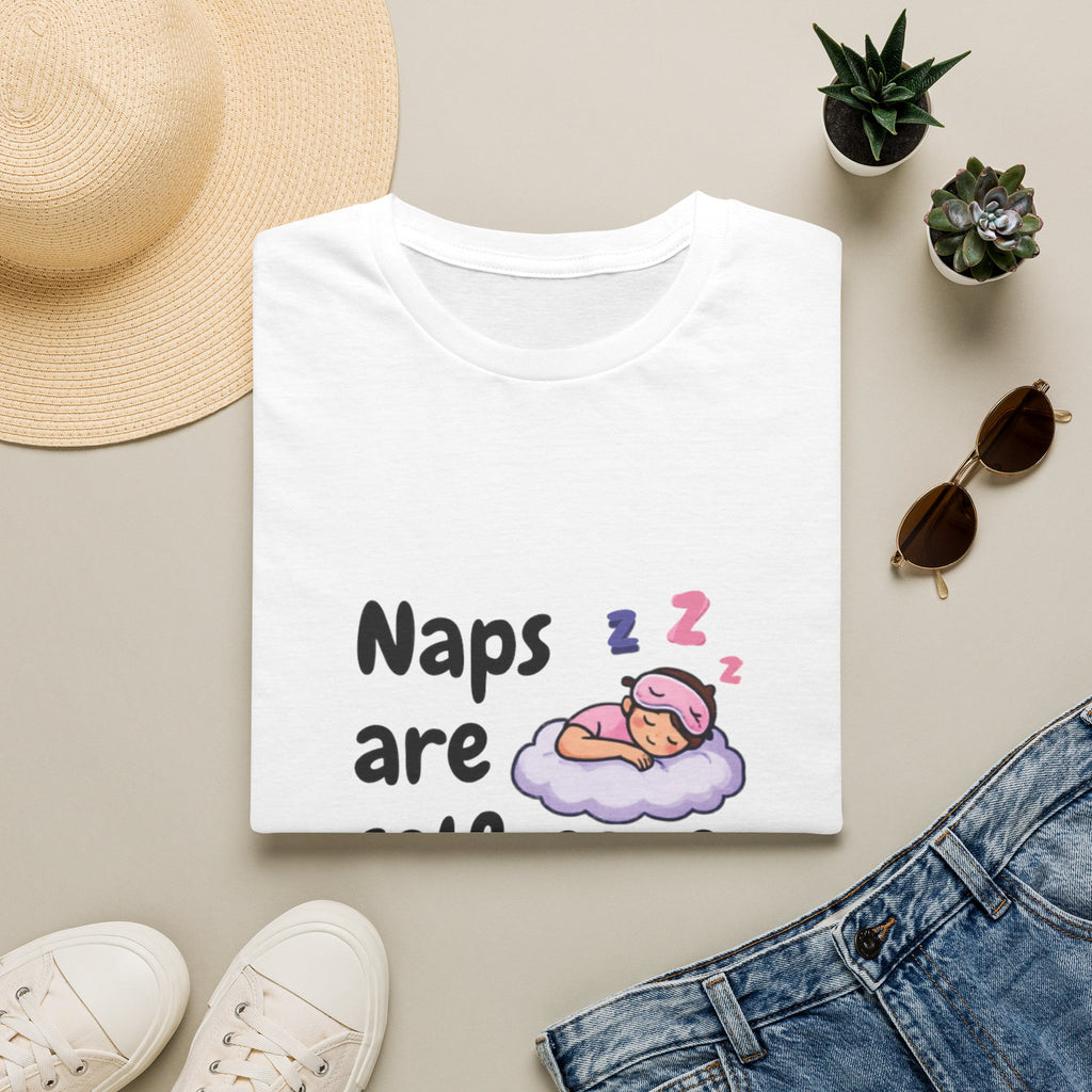 Naps Are Self-Care Fight Me T-Shirt | Cute Sleeping Cloud Tee