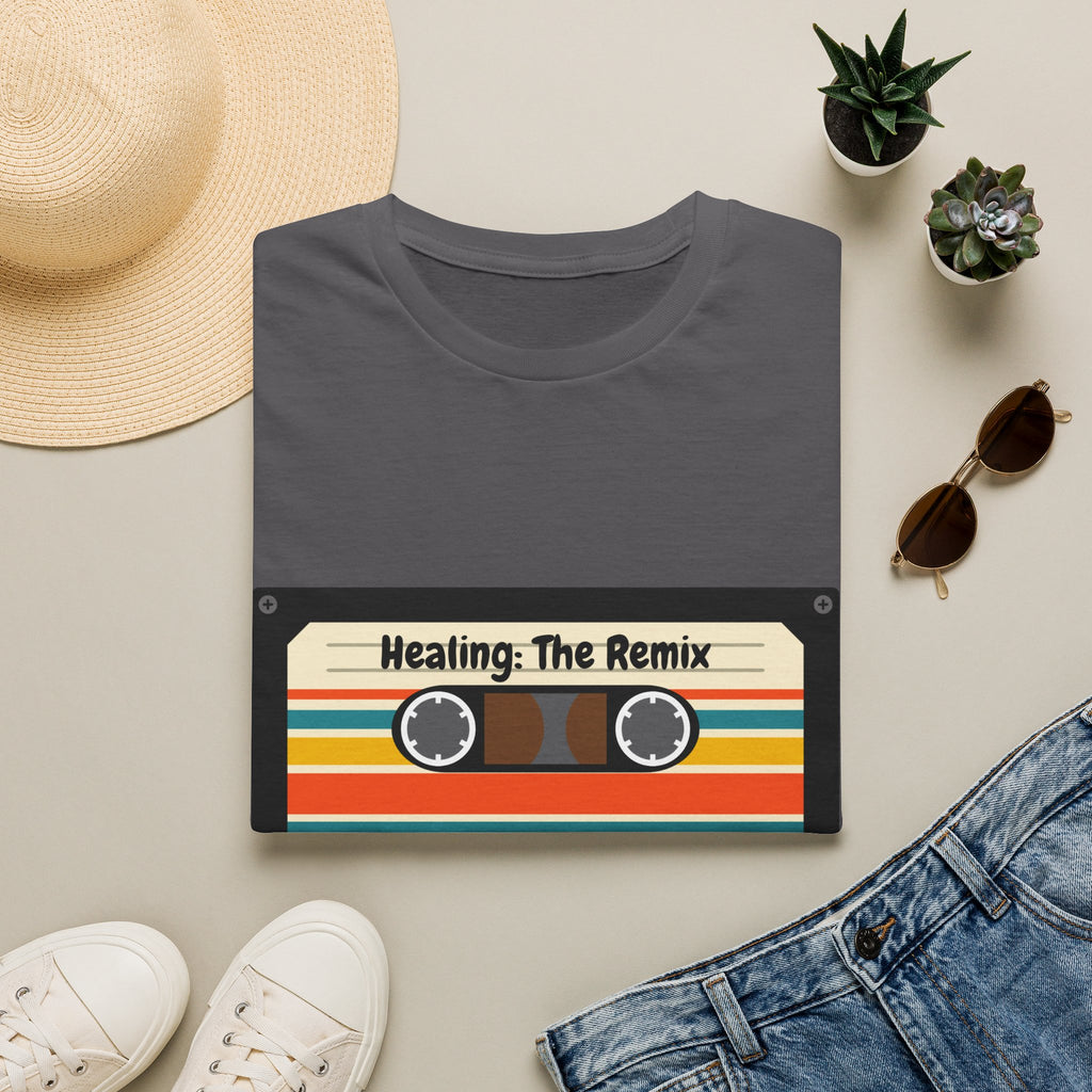 T-Shirt - 'Heating: The Remix' Retro Cassette Graphic Tee