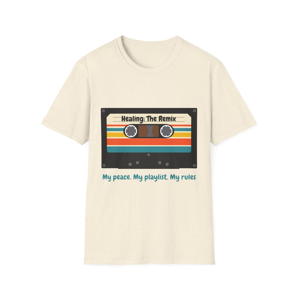 T-Shirt - 'Heating: The Remix' Retro Cassette Graphic Tee