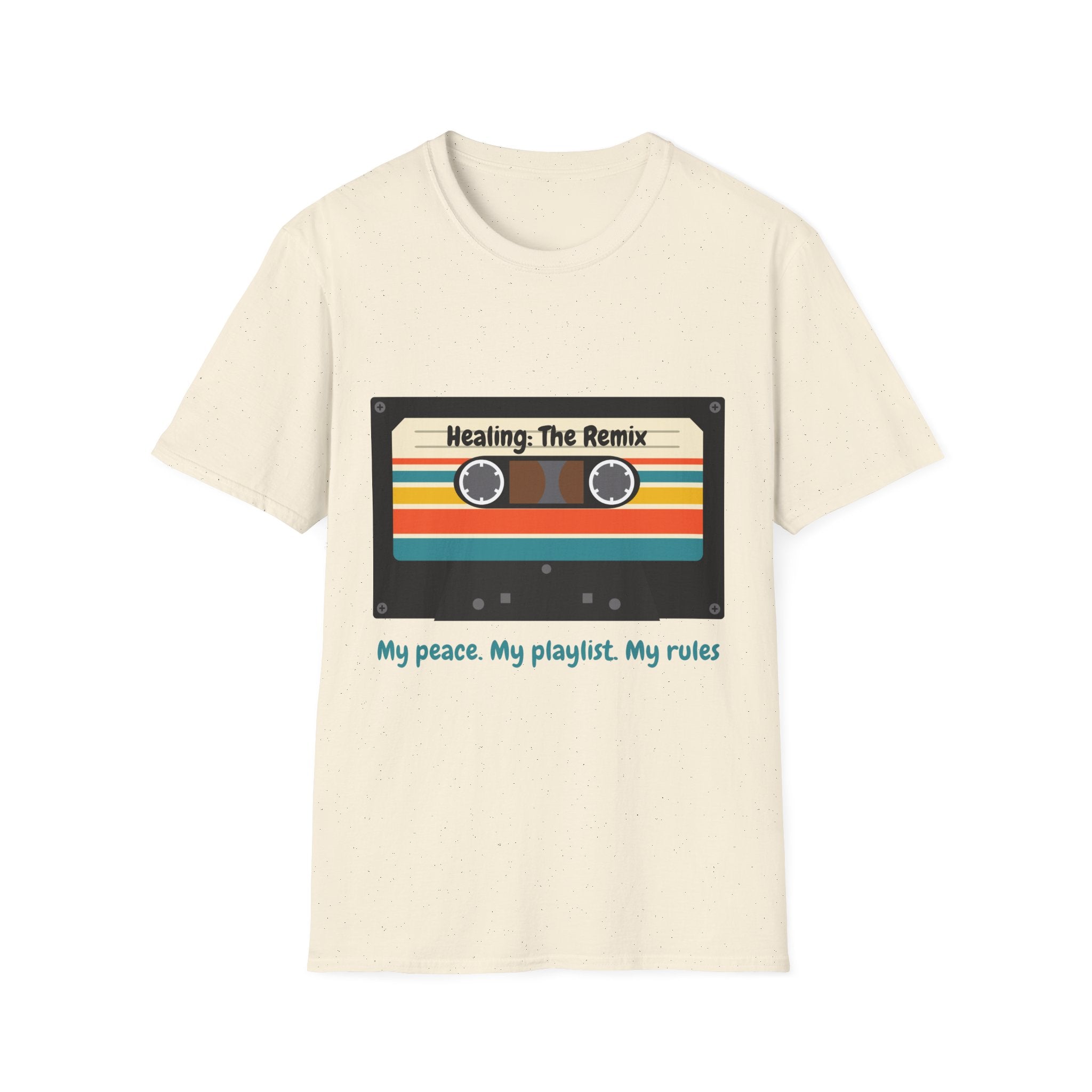 T-Shirt - 'Heating: The Remix' Retro Cassette Graphic Tee
