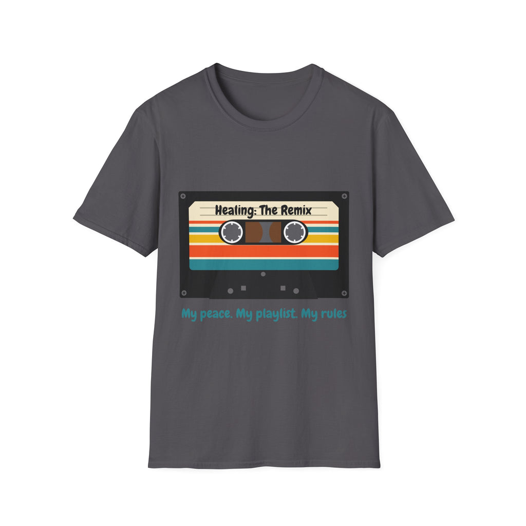 T-Shirt - 'Heating: The Remix' Retro Cassette Graphic Tee