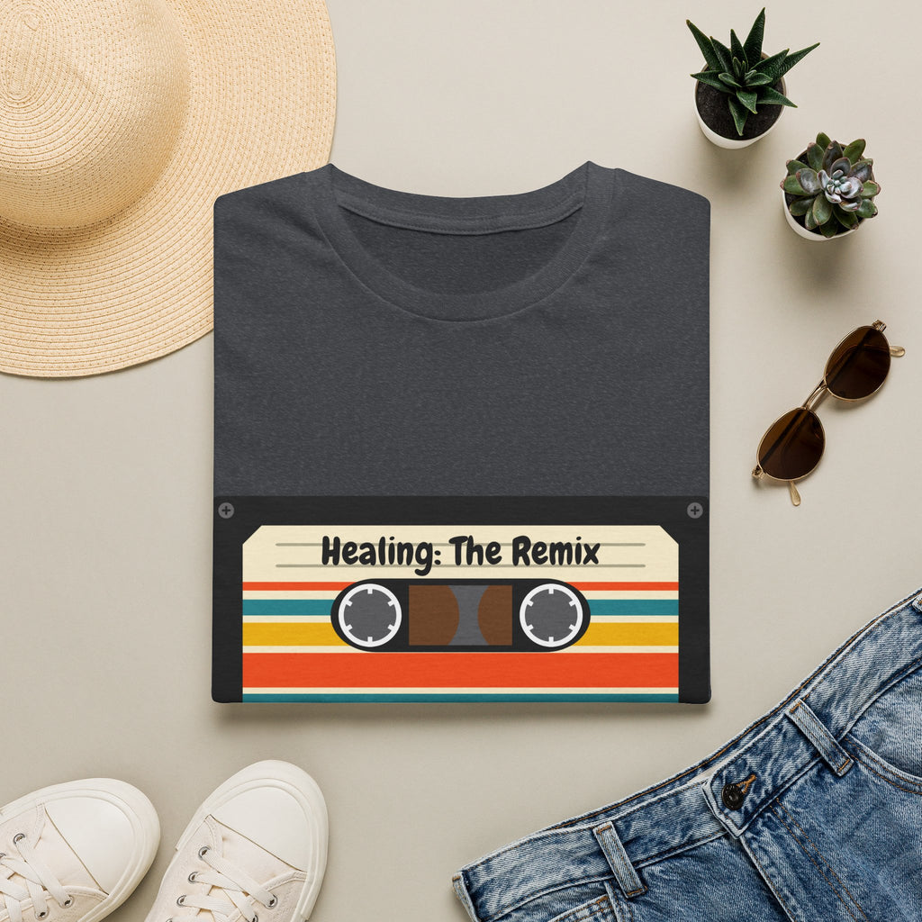 T-Shirt - 'Heating: The Remix' Retro Cassette Graphic Tee