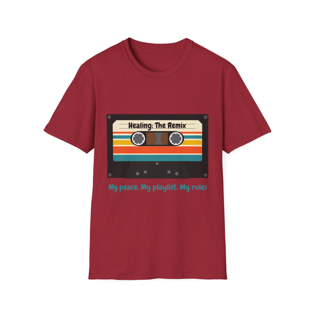 T-Shirt - 'Heating: The Remix' Retro Cassette Graphic Tee