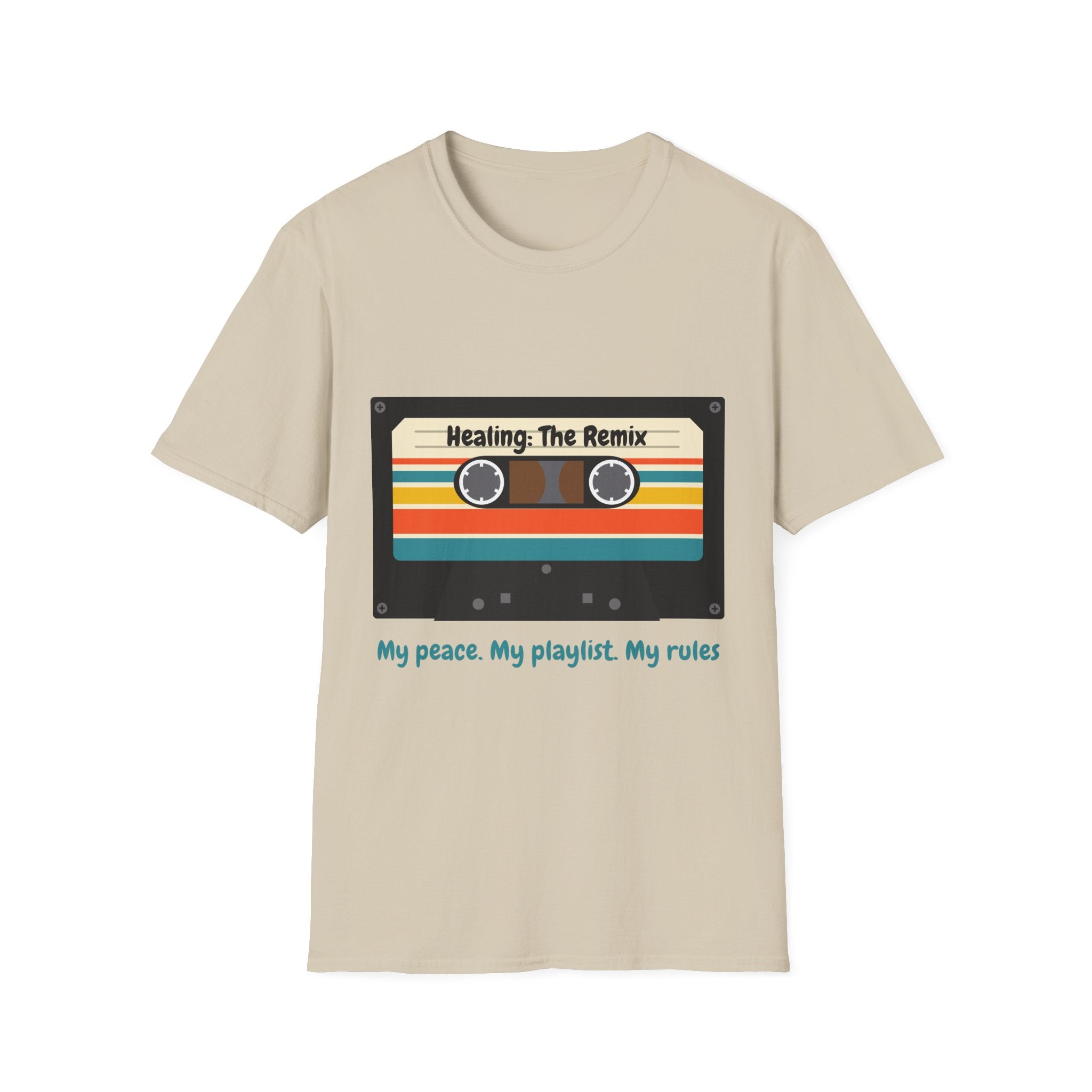 T-Shirt - 'Heating: The Remix' Retro Cassette Graphic Tee