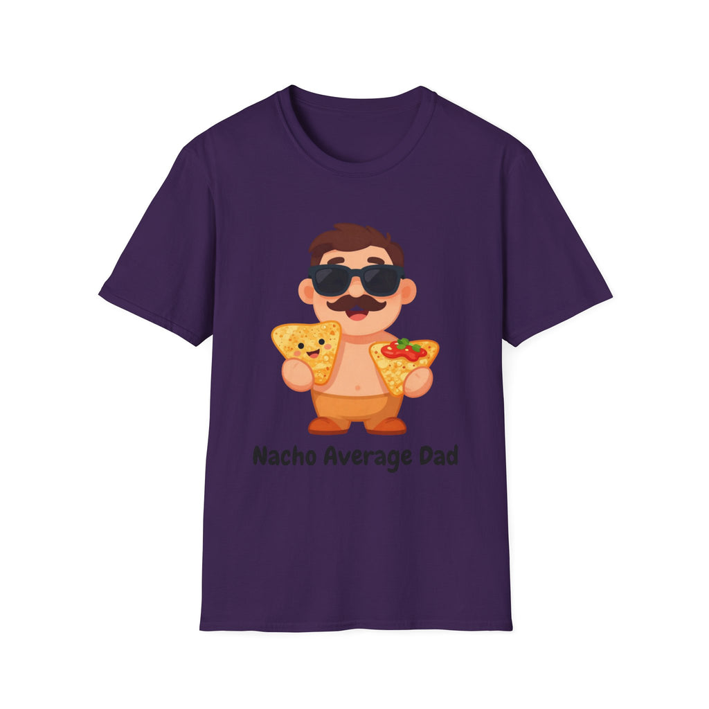 Nacho Average Dad T-Shirt — Funny Father’s Day Taco & Nacho Graphic Tee