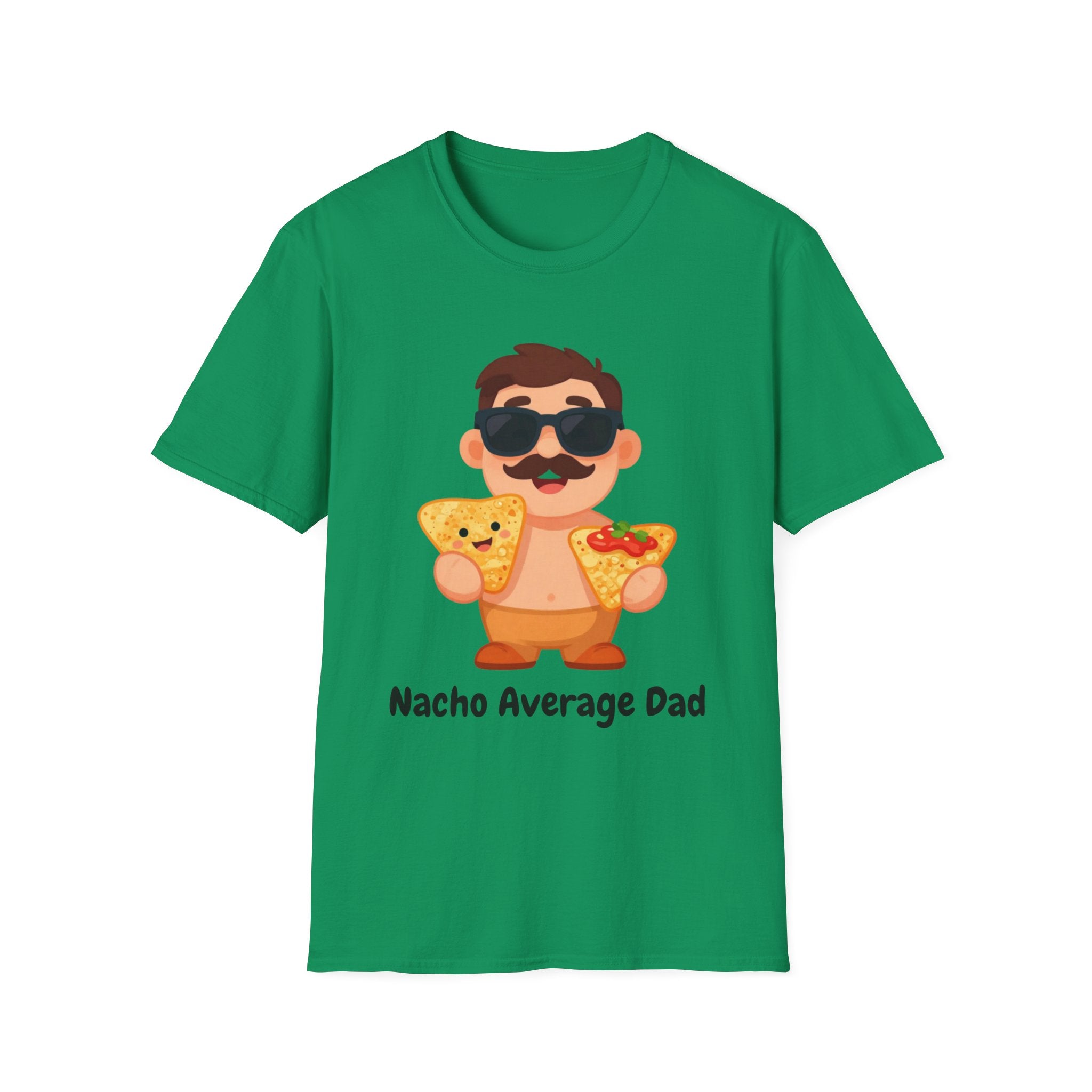 Nacho Average Dad T-Shirt — Funny Father’s Day Taco & Nacho Graphic Tee