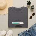 Loading Progress Graphic T-Shirt — Cute Anime Girl Illustration