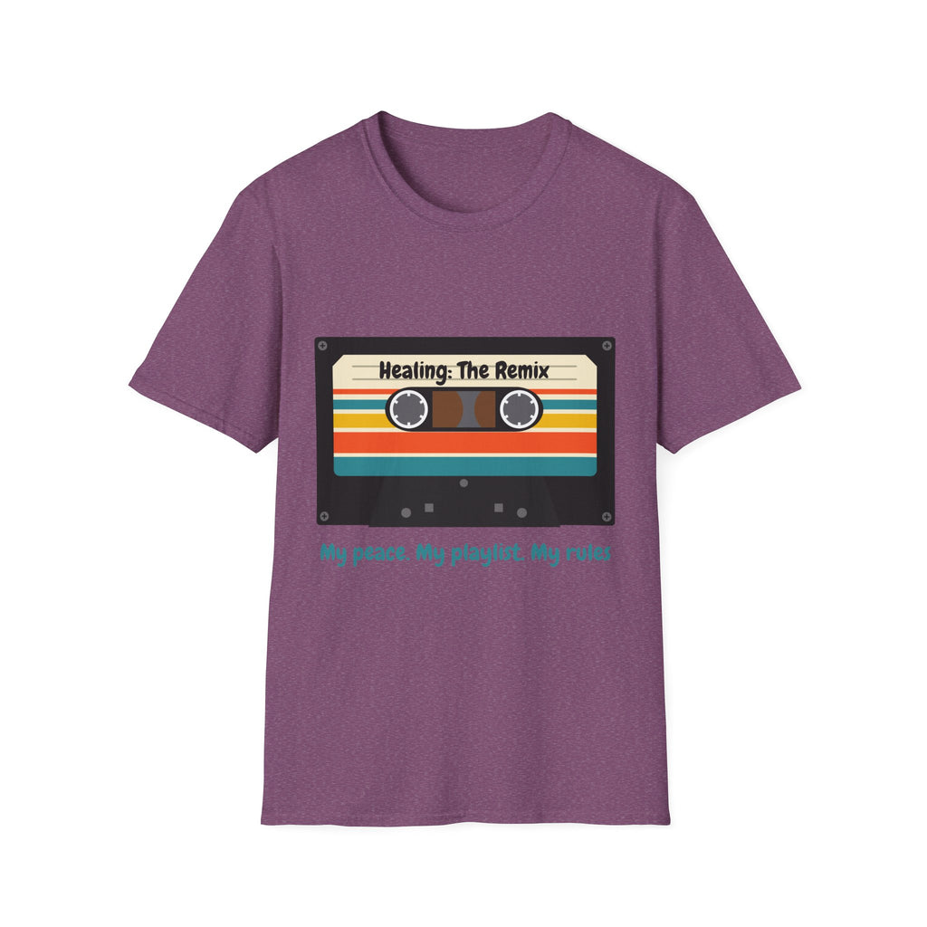 T-Shirt - 'Heating: The Remix' Retro Cassette Graphic Tee