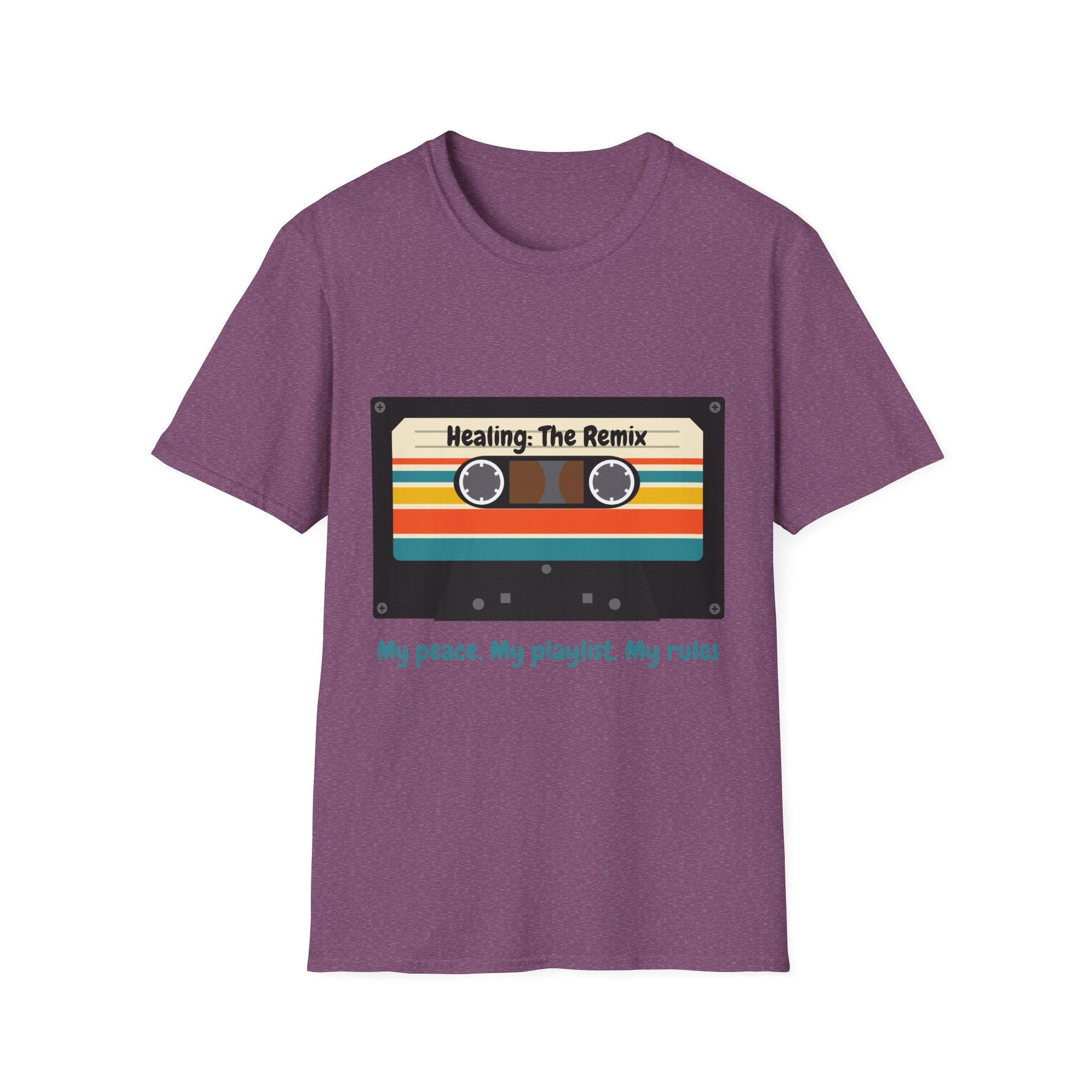 T-Shirt - 'Heating: The Remix' Retro Cassette Graphic Tee