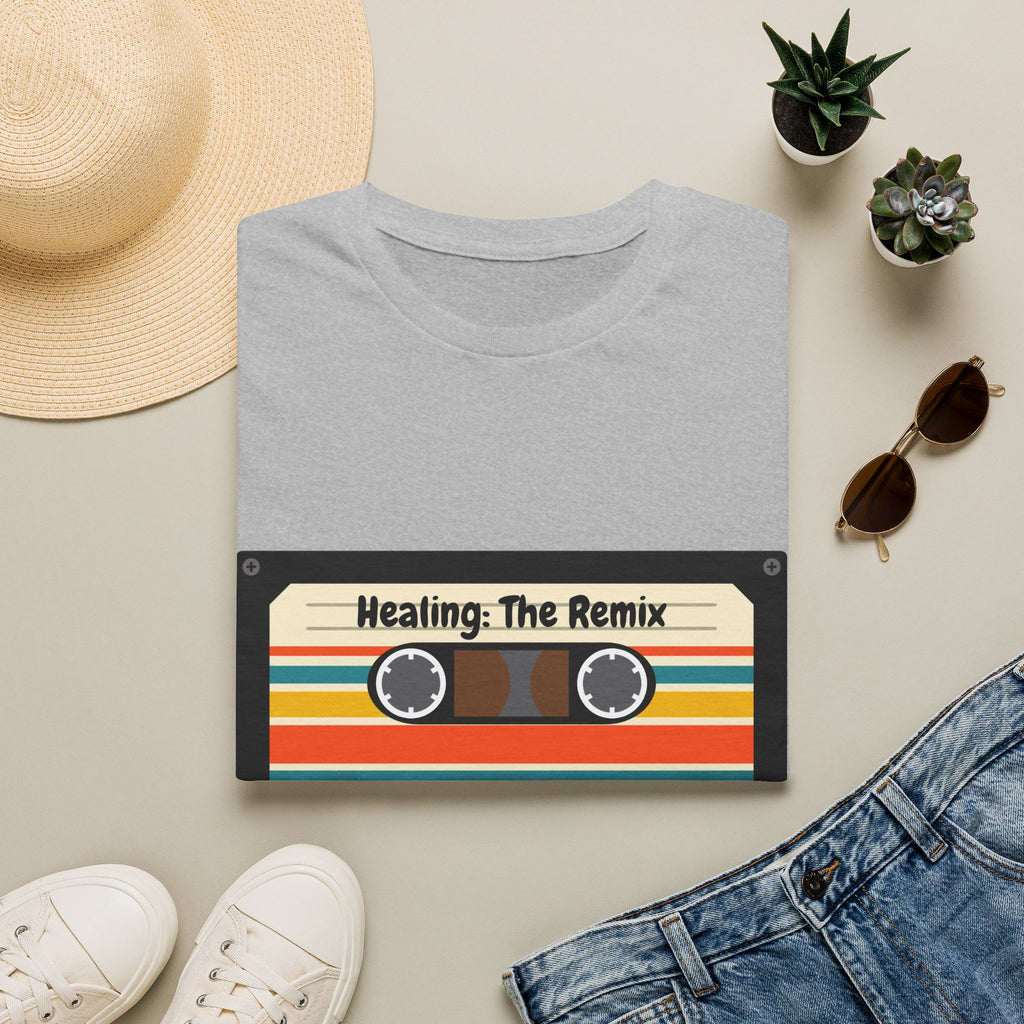 T-Shirt - 'Heating: The Remix' Retro Cassette Graphic Tee