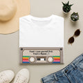 Cassette Tape Tee — "Track 1: Love yourself first. Track 2: Repeat" Vintage Retro T-Shirt