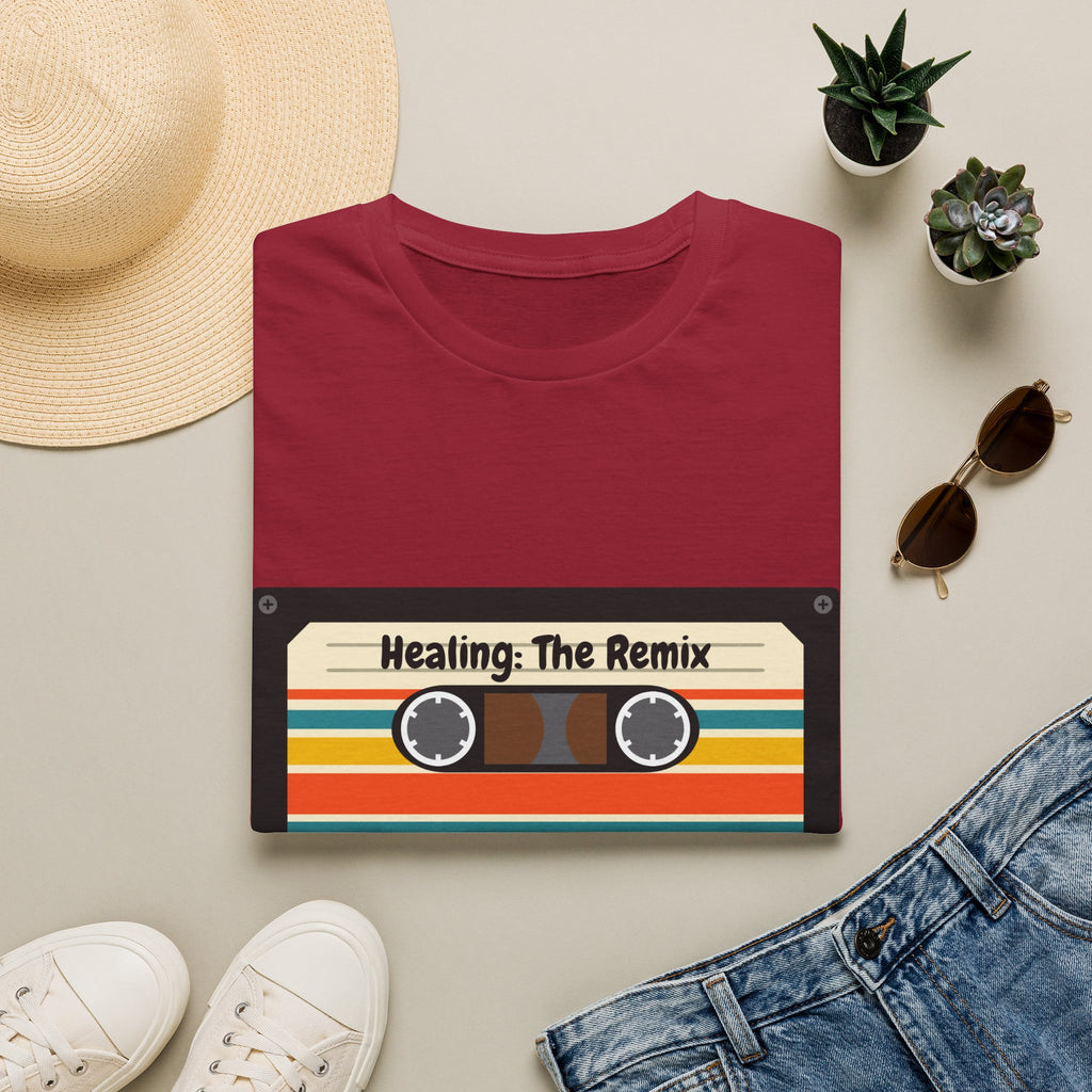 T-Shirt - 'Heating: The Remix' Retro Cassette Graphic Tee